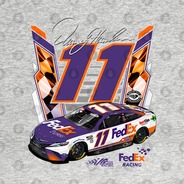 Denny Hamlin #11 by art.Hamdan